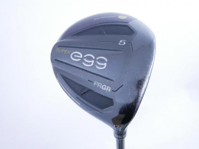 Fairway Wood : PRGR : **มีบุบ** หัวไม้ 5 PRGR Super Egg (รุ่นปี 2020 หน้าเด้งเกินกฏ COR 0.84 หายากมาก) Loft 17 ก้าน M-37 Flex R