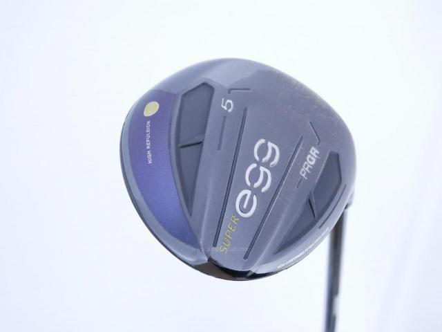 Fairway Wood : PRGR : **มีบุบ** หัวไม้ 5 PRGR Super Egg (รุ่นปี 2020 หน้าเด้งเกินกฏ COR 0.84 หายากมาก) Loft 17 ก้าน M-37 Flex R