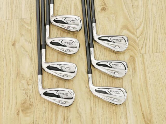 Iron set : Titleist : ชุดเหล็ก Titleist AP1 718 (ออกปี 2018) มีเหล็ก 5-Pw,48 (7 ชิ้น) ก้านกราไฟต์ Fujikura MCI 60 Flex R