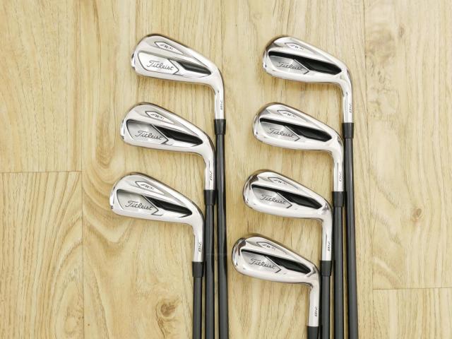 Iron set : Titleist : ชุดเหล็ก Titleist AP1 718 (ออกปี 2018) มีเหล็ก 5-Pw,48 (7 ชิ้น) ก้านกราไฟต์ Fujikura MCI 60 Flex R