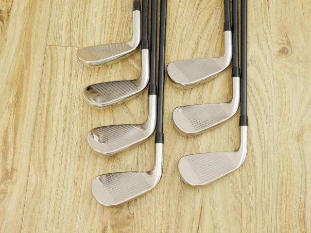 Iron set : Titleist : ชุดเหล็ก Titleist AP1 718 (ออกปี 2018) มีเหล็ก 5-Pw,48 (7 ชิ้น) ก้านกราไฟต์ Fujikura MCI 60 Flex R