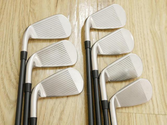 Iron set : Titleist : ชุดเหล็ก Titleist AP1 718 (ออกปี 2018) มีเหล็ก 5-Pw,48 (7 ชิ้น) ก้านกราไฟต์ Fujikura MCI 60 Flex R