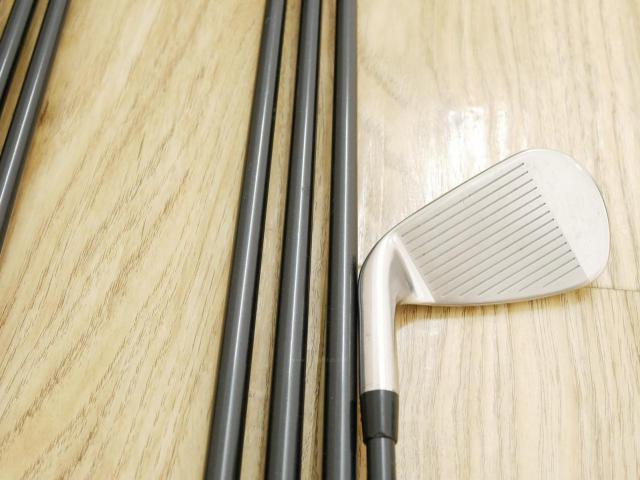 Iron set : Titleist : ชุดเหล็ก Titleist AP1 718 (ออกปี 2018) มีเหล็ก 5-Pw,48 (7 ชิ้น) ก้านกราไฟต์ Fujikura MCI 60 Flex R