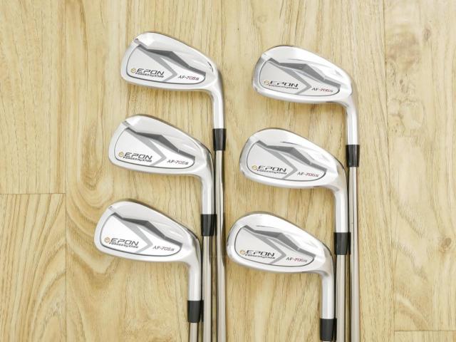 Iron set : Epon : ชุดเหล็ก EPON AF-706S Forged (รุ่นปี 2023 ใบใหญ่ ตีง่าย ไกล) มีเหล็ก 6-Pw,Tw (6 ชิ้น) ก้านกราไฟต์ UST Mamiya ATTAS 60 Flex R