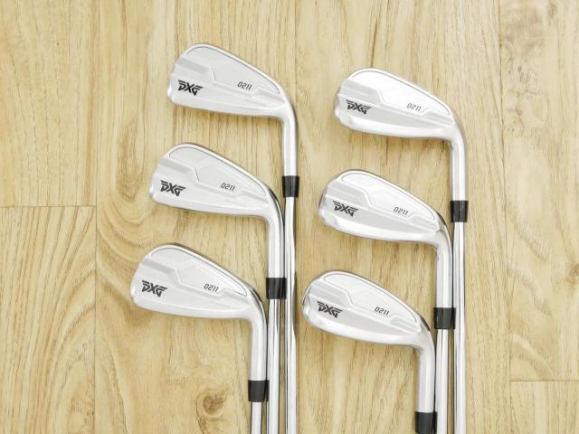 Iron set : PXG : ชุดเหล็ก PXG 0211 DUAL COR (ออกปี 2021 หน้าเด้ง ตีไกลมากๆ) มีเหล็ก 6-Pw,Gw (6 ชิ้น) ก้านเหล็ก NS Pro 850 Flex R