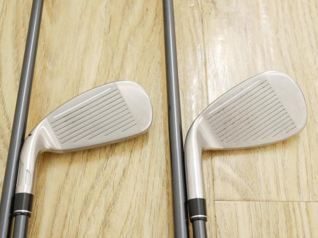 Iron set : Taylormade : ชุดเหล็ก Taylormade Stealth HD (ออกปี 2022 Japan Spec. ใบใหญ่มาก ตีง่ายสุดๆ) มีเหล็ก 6-Pw,Aw,Sw (7 ชิ้น) ก้านกราไฟต์ Mitsubishi Tensei TM60 Flex S