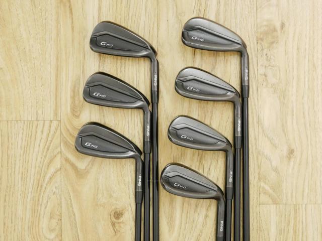 Iron set : Ping : ชุดเหล็ก Ping G710 (ปี 2021 Japan Spec. ใบใหญ่ ง่ายที่สุด ไกลที่สุดของ Ping) มีเหล็ก 6-Pw,Aw,Sw (7 ชิ้น) ก้านกราไฟต์ Ping ALTA Distanza 40 Flex R