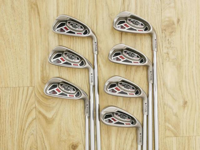 Iron set : Ping : ชุดเหล็ก Ping G15 มีเหล็ก 5-Pw,Sw (7 ชิ้น) ก้านเหล็ก Flex R