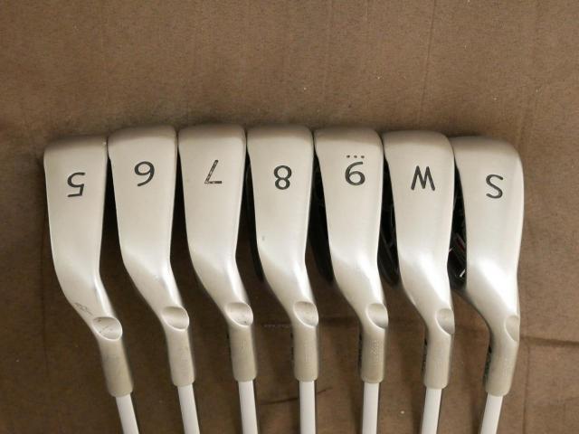 Iron set : Ping : ชุดเหล็ก Ping G15 มีเหล็ก 5-Pw,Sw (7 ชิ้น) ก้านเหล็ก Flex R