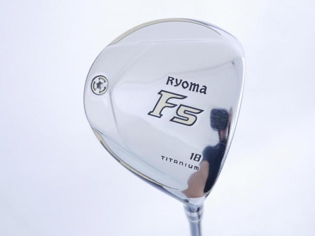 Fairway Wood : Other Brand : หัวไม้ 5 Ryoma F Titanium (รุ่นปี 2019 ไกลมากๆ) Loft 18 ก้าน Tour AD RF2 Flex R2