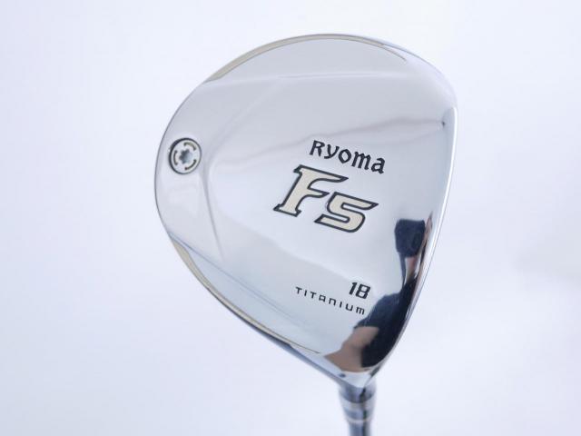 Fairway Wood : Other Brand : หัวไม้ 5 Ryoma F Titanium (รุ่นปี 2019 ไกลมากๆ) Loft 18 ก้าน Tour AD RF2 Flex R