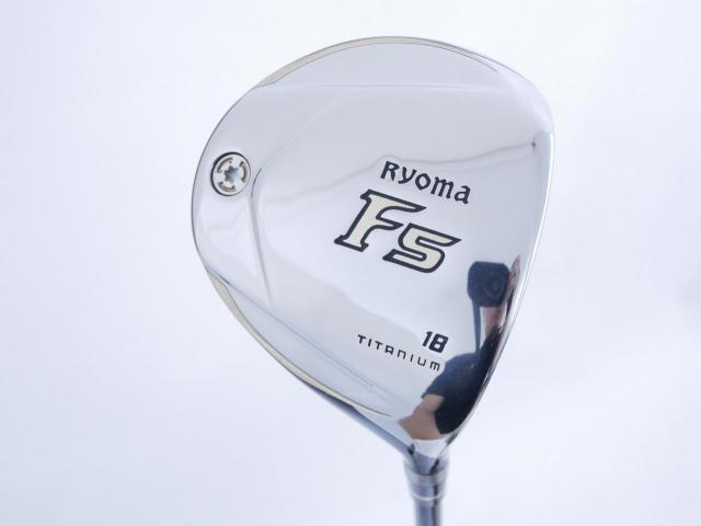 Fairway Wood : Other Brand : หัวไม้ 5 Ryoma F Titanium (รุ่นปี 2019 ไกลมากๆ) Loft 18 ก้าน Tour AD RF2 Flex S