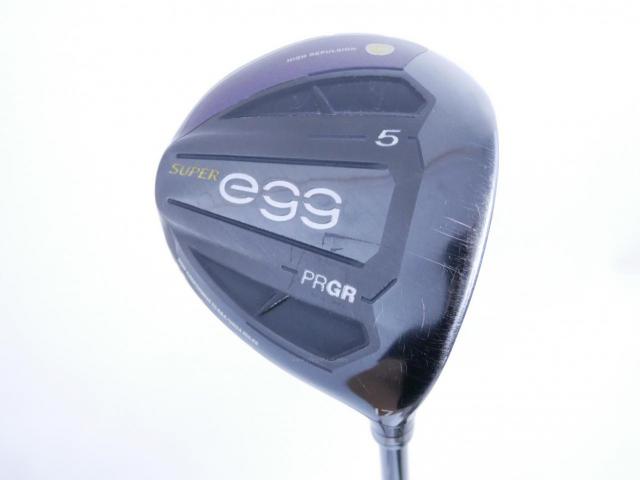 Fairway Wood : PRGR : หัวไม้ 5 PRGR Super Egg (รุ่นปี 2020 หน้าเด้งเกินกฏ COR 0.84 หายากมาก) Loft 17 ก้าน M-37 Flex R