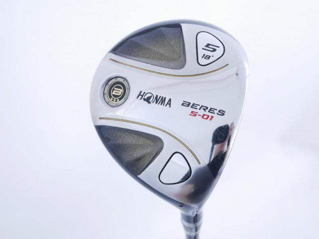 Fairway Wood : Honma : **ก้าน 3 ดาว** หัวไม้ 5 Honma Beres S-01 Loft 18 ก้าน ARMRQ 6 (49) FLex R (3 ดาว)