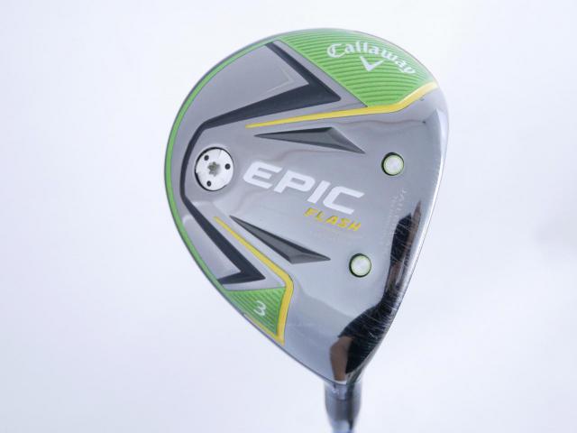 Fairway Wood : callaway : หัวไม้ 3 Callaway Epic Flash Star (รุ่นปี 2019) Loft 15 ก้าน Fujikura Speeder Evolution V FW 50 Flex S