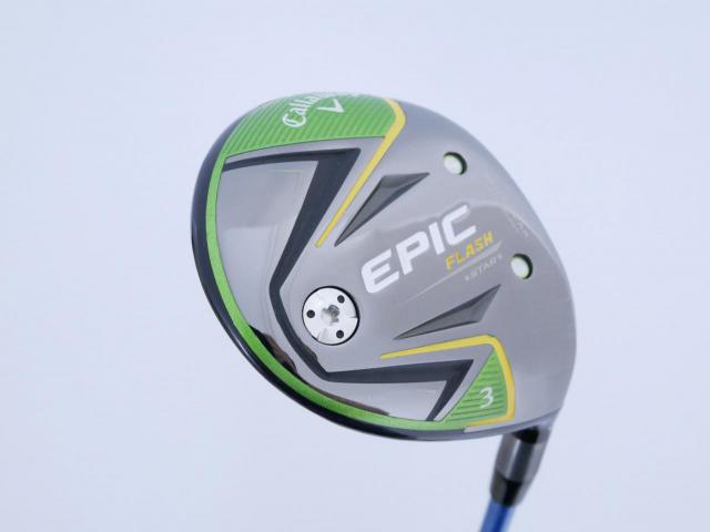 Fairway Wood : callaway : หัวไม้ 3 Callaway Epic Flash Star (รุ่นปี 2019) Loft 15 ก้าน Fujikura Speeder Evolution V FW 50 Flex S