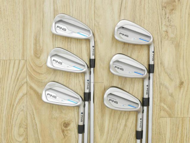 Iron set : Ping : ชุดเหล็ก Ping i Series (ออกปี 2016) มีเหล็ก 5-Pw (6 ชิ้น) ก้านเหล็ก Dynamic Gold S400