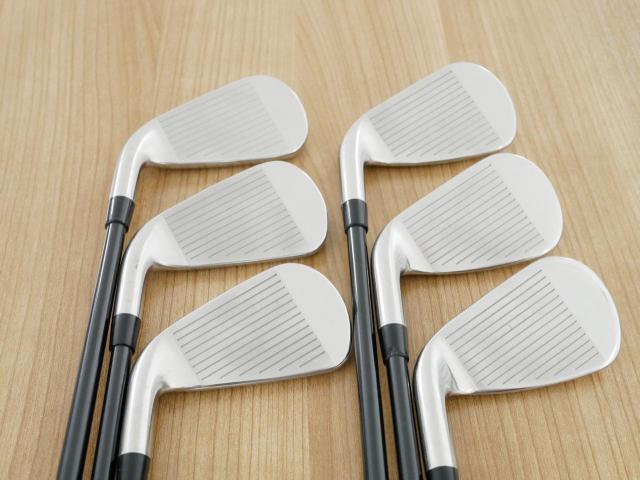 Iron set : Titleist : ชุดเหล็ก Titleist AP1 718 (ออกปี 2018) มีเหล็ก 5-Pw (6 ชิ้น) ก้านกราไฟต์ Fujikura MCI 60 Flex S