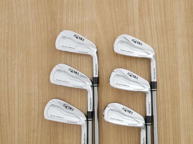 Iron set : Honma : ชุดเหล็ก Honma Tour World TW727VN (Forged ออกปี 2016) มีเหล็ก 5-10 ก้านกราไฟต์ Honma Vizard 85 Flex S