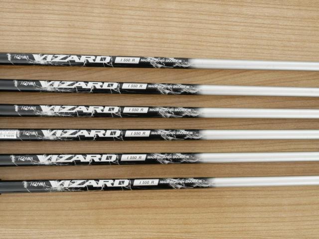 Iron set : Honma : ชุดเหล็ก Honma Tour World TW717P (Forged) มีเหล็ก 5-10 (6 ชิ้น) ก้านกราไฟต์ Honma Vizard I550 Flex R