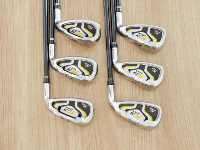 Iron set : Other Brand : ชุดเหล็ก King Cobra S3 Max (ใบใหญ่ตีง่ายมาก) มีเหล็ก 6-Pw,Sw (6 ชิ้น) ก้านกราไฟต์ Flex S