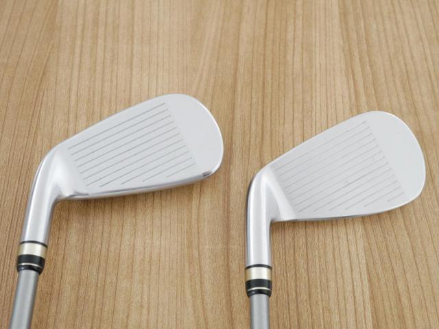 Iron set : PRGR : ชุดเหล็ก PRGR Egg PF Forged (ตีง่ายและไกลมากๆ โกงสุดๆ) มีเหล็ก 6-Pw,Aw (6 ชิ้น) ก้านกราไฟต์ M-43 Flex S