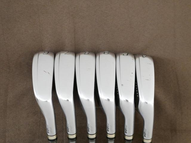 Iron set : PRGR : ชุดเหล็ก PRGR Egg PF Forged (ตีง่ายและไกลมากๆ โกงสุดๆ) มีเหล็ก 6-Pw,Aw (6 ชิ้น) ก้านกราไฟต์ M-43 Flex S