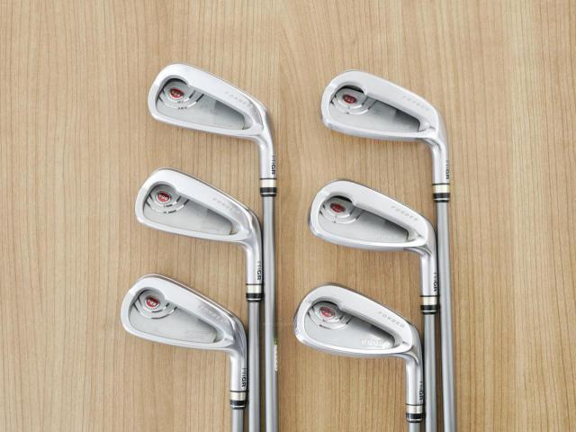 Iron set : PRGR : ชุดเหล็ก PRGR Egg PF Forged (ตีง่ายและไกลมากๆ โกงสุดๆ) มีเหล็ก 6-Pw,Aw (6 ชิ้น) ก้านกราไฟต์ M-43 Flex S