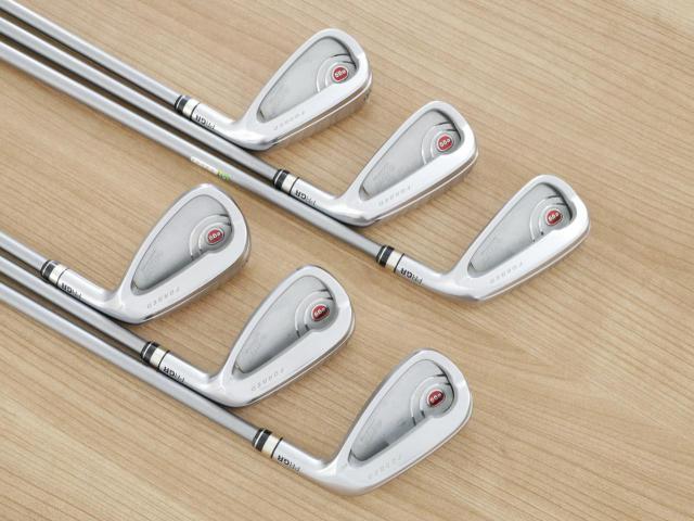 Iron set : PRGR : ชุดเหล็ก PRGR Egg PF Forged (ตีง่ายและไกลมากๆ โกงสุดๆ) มีเหล็ก 6-Pw,Aw (6 ชิ้น) ก้านกราไฟต์ M-43 Flex S