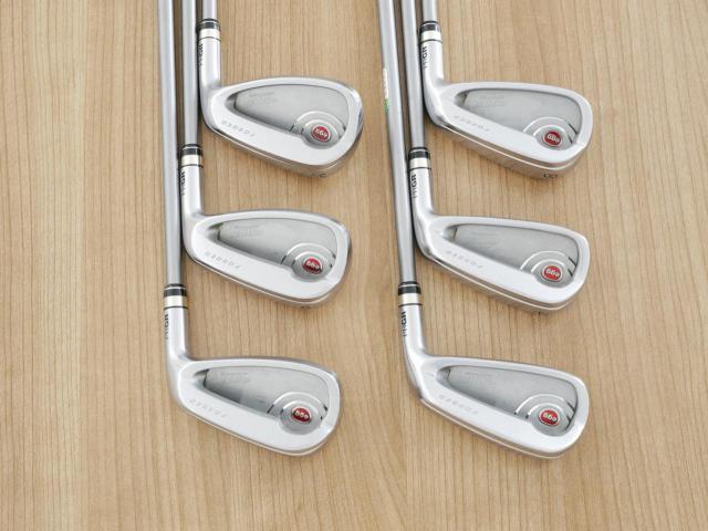 Iron set : PRGR : ชุดเหล็ก PRGR Egg PF Forged (ตีง่ายและไกลมากๆ โกงสุดๆ) มีเหล็ก 6-Pw,Aw (6 ชิ้น) ก้านกราไฟต์ M-43 Flex S