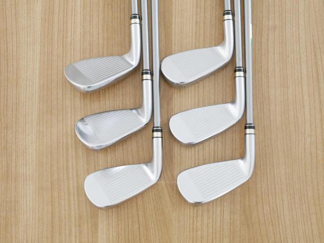 Iron set : PRGR : ชุดเหล็ก PRGR Egg PF Forged (ตีง่ายและไกลมากๆ โกงสุดๆ) มีเหล็ก 6-Pw,Aw (6 ชิ้น) ก้านกราไฟต์ M-43 Flex S