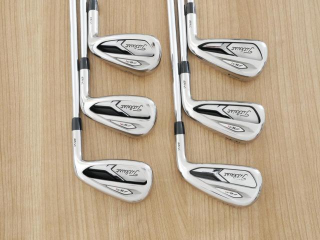 Iron set : Titleist : ชุดเหล็ก Titleist AP1 718 (ออกปี 2018) มีเหล็ก 5-Pw (6 ชิ้น) ก้านเหล็ก NS Pro 950 Flex S