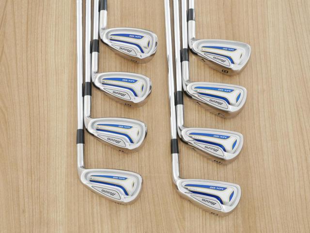 Iron set : Mizuno : ชุดเหล็ก Mizuno MX-100 (ใบใหญ่ ตีง่าย) มีเหล็ก 5-Pw,Aw,Sw (8 ชิ้น) ก้านเหล็ก NS Pro 950 FLex R