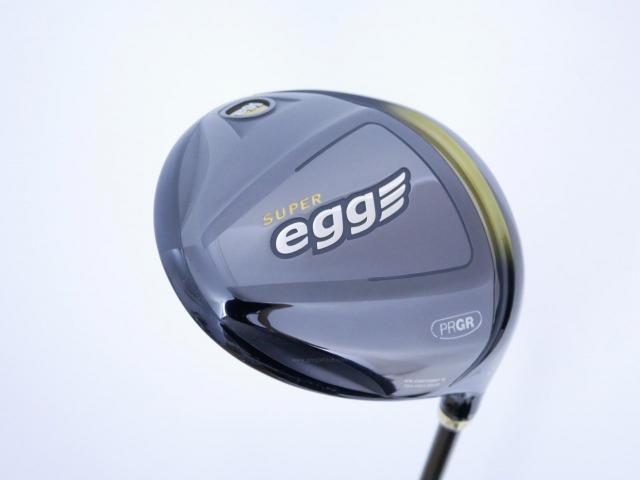 Driver : PRGR : ไดรเวอร์ PRGR Super EGG (ปี 2019 หน้าเด้งเกินกฏ COR 0.86) Loft 10.5 ก้าน M-40 Flex SR