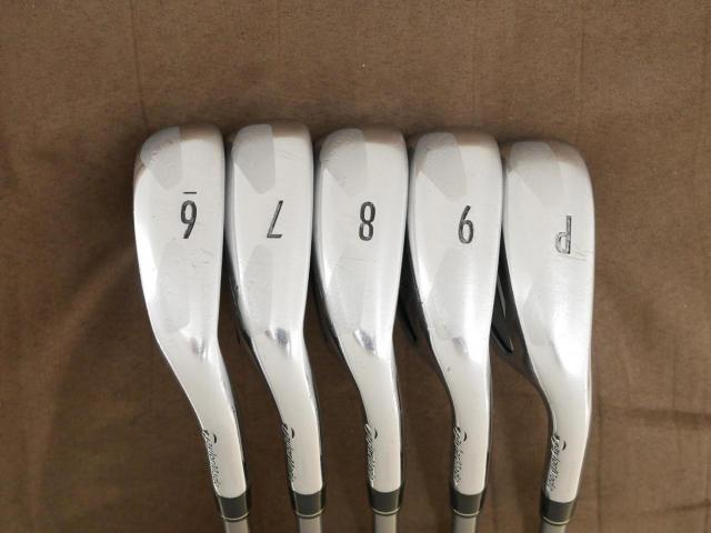 Iron set : Taylormade : ชุดเหล็ก Taylormade Gloire (รุ่นท๊อปสุด Japan Spec. ใบใหญ่ ตีง่าย ไกล) มีเหล็ก 6-Pw (5 ชิ้น) ก้านกราไฟต์ Flex R