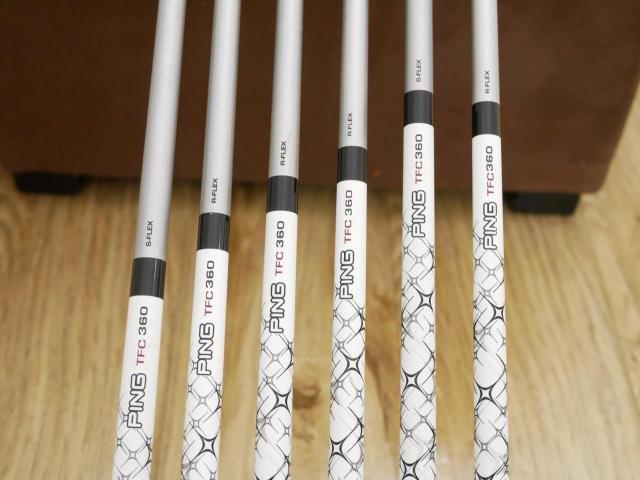 Iron set : Ping : ชุดเหล็ก Ping G25 (ใบใหญ่ ตีง่ายมาก) มีเหล็ก 6-Pw,Aw (6 ชิ้น) ก้านกราไฟต์ Flex R