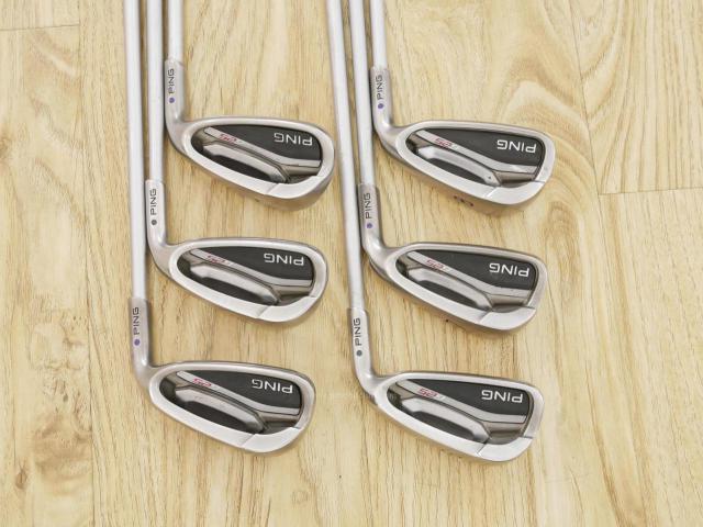 Iron set : Ping : ชุดเหล็ก Ping G25 (ใบใหญ่ ตีง่ายมาก) มีเหล็ก 6-Pw,Aw (6 ชิ้น) ก้านกราไฟต์ Flex R