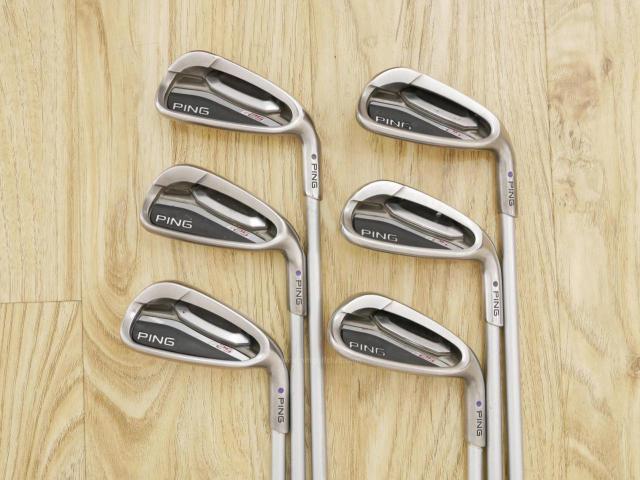 Iron set : Ping : ชุดเหล็ก Ping G25 (ใบใหญ่ ตีง่ายมาก) มีเหล็ก 6-Pw,Aw (6 ชิ้น) ก้านกราไฟต์ Flex R