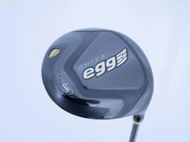 Driver : PRGR : ไดรเวอร์ PRGR Super EGG (ปี 2017 หน้าเด้งเกินกฏ) Loft 10.5 ก้าน M-37 Flex R