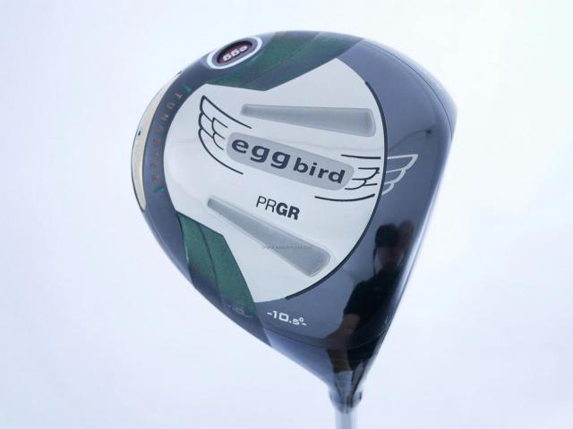 Driver : PRGR : ไดรเวอร์ PRGR New Egg Bird (460cc. เบาสบายสุดๆ) Loft 10.5 ก้าน M-40 (FLex SR)