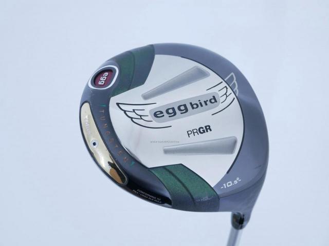 Driver : PRGR : ไดรเวอร์ PRGR New Egg Bird (460cc. เบาสบายสุดๆ) Loft 10.5 ก้าน M-40 (FLex SR)