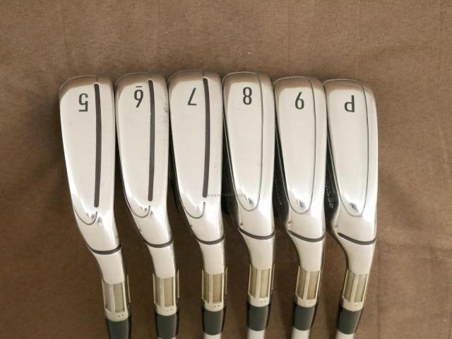 Iron set : Taylormade : ชุดเหล็ก Taylormade M6 (ออกปี 2019 Japan Spec) มีเหล็ก 5-Pw (6 ชิ้น) ก้านกราไฟต์ Mitsubishi FUBUKI TM6 Flex S