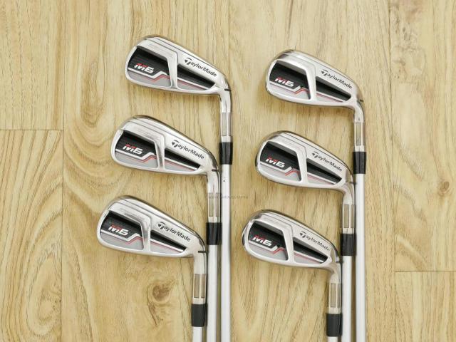 Iron set : Taylormade : ชุดเหล็ก Taylormade M6 (ออกปี 2019 Japan Spec) มีเหล็ก 5-Pw (6 ชิ้น) ก้านกราไฟต์ Mitsubishi FUBUKI TM6 Flex S