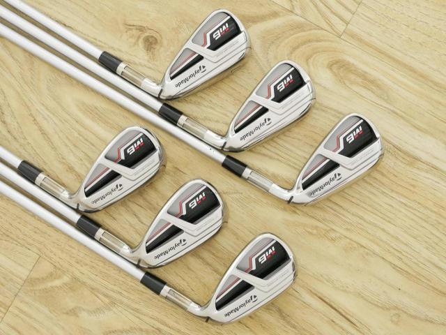 Iron set : Taylormade : ชุดเหล็ก Taylormade M6 (ออกปี 2019 Japan Spec) มีเหล็ก 5-Pw (6 ชิ้น) ก้านกราไฟต์ Mitsubishi FUBUKI TM6 Flex S