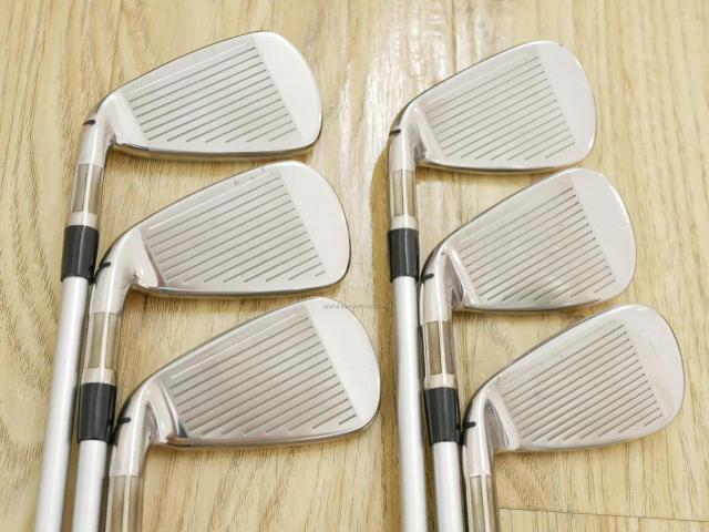 Iron set : Taylormade : ชุดเหล็ก Taylormade M6 (ออกปี 2019 Japan Spec) มีเหล็ก 5-Pw (6 ชิ้น) ก้านกราไฟต์ Mitsubishi FUBUKI TM6 Flex S