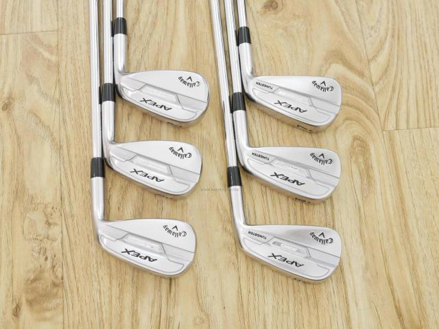 Iron set : Callaway : ชุดเหล็ก Callaway APEX Pro Forged (ออกปี 2022) มีเหล็ก 5-Pw (6 ชิ้น) ก้านเหล็ก NS Pro 950 NEO Flex S