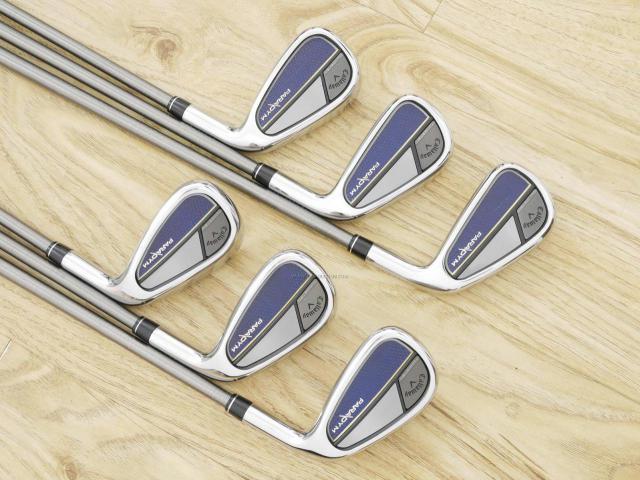 Iron set : Callaway : ชุดเหล็ก Callaway Paradym (รุ่นปี 2023 Japan Spec.) มีเหล็ก 6-Pw,Aw (6 ชิ้น) ก้าน Steelfiber i95 Flex S