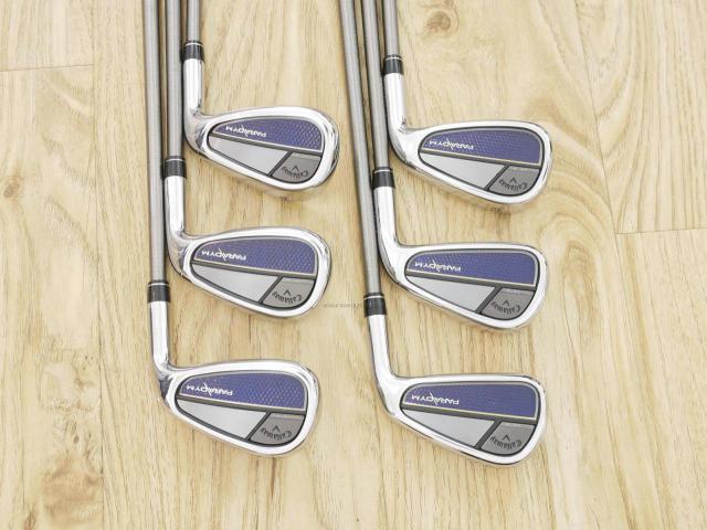 Iron set : Callaway : ชุดเหล็ก Callaway Paradym (รุ่นปี 2023 Japan Spec.) มีเหล็ก 6-Pw,Aw (6 ชิ้น) ก้าน Steelfiber i95 Flex S