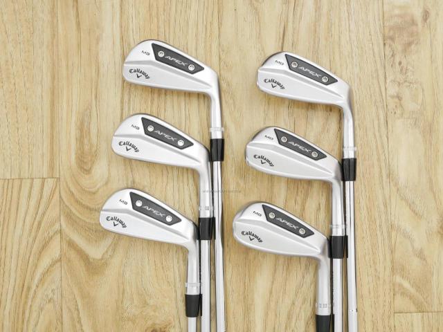 Iron set : Callaway : ชุดเหล็ก Callaway APEX MB Forged (รุ่นล่าสุด ปี 2024) มีเหล็ก 5-10 (6 ชิ้น) ก้านเหล็ก Dynamic Gold 105 S200