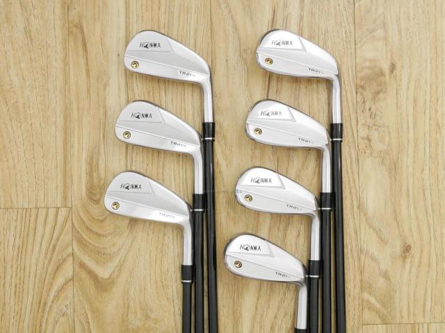 Iron set : Honma : ชุดเหล็ก Honma Tour World TR21X (ออกปี 2021 ตีง่าย ไกล) มีเหล็ก 5-11 (7 ชิ้น) ก้านกราไฟต์ Honma Vizard TR20-65 Flex R